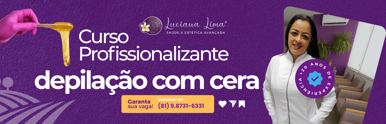 curso de depilação com cera